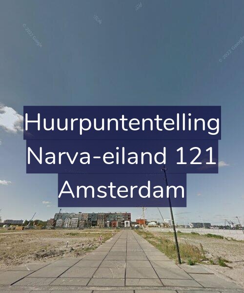 Foto gevel Huurpuntentelling voor Narva-eiland 121, Amsterdam