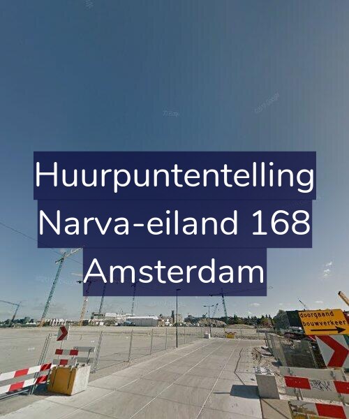 Foto gevel Huurpuntentelling voor Narva-eiland 168, Amsterdam