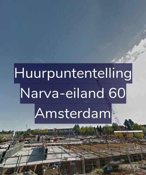 Foto gevel Huurpuntentelling voor Narva-eiland 60, Amsterdam