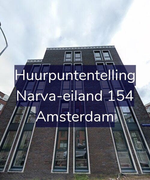 Foto gevel Huurpuntentelling voor Narva-eiland 154, Amsterdam
