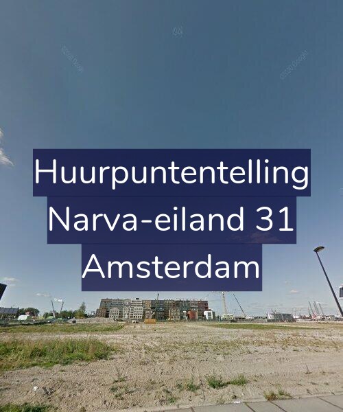 Foto gevel Huurpuntentelling voor Narva-eiland 31, Amsterdam