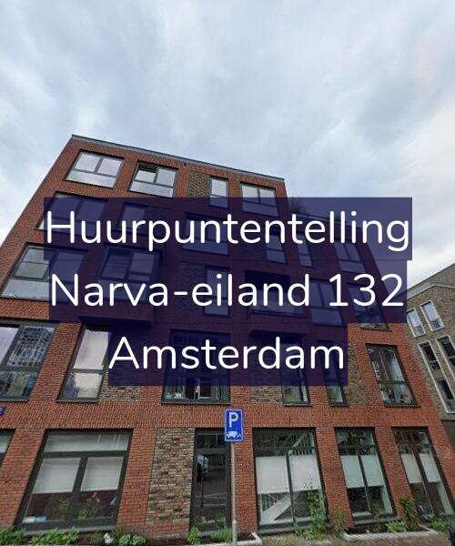 Foto gevel Huurpuntentelling voor Narva-eiland 132, Amsterdam