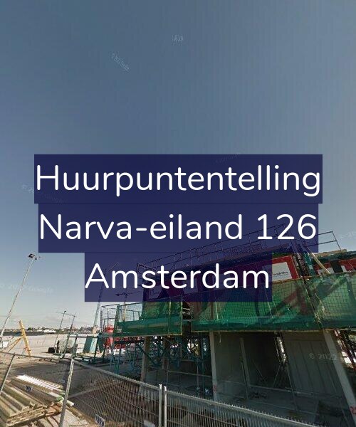 Foto gevel Huurpuntentelling voor Narva-eiland 126, Amsterdam