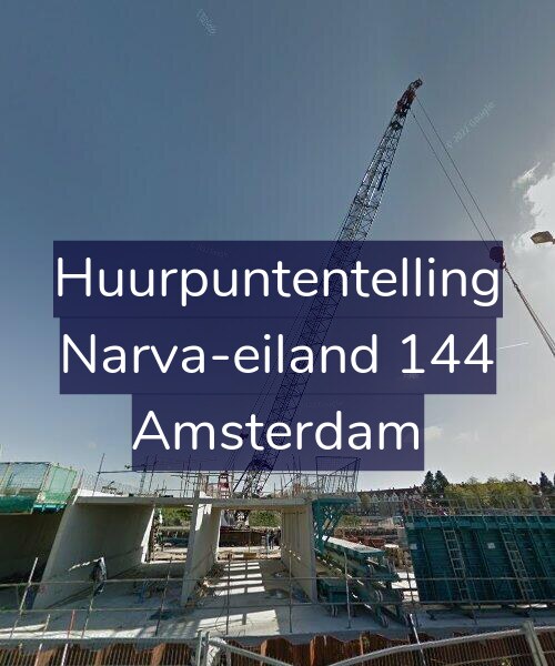 Foto gevel Huurpuntentelling voor Narva-eiland 144, Amsterdam