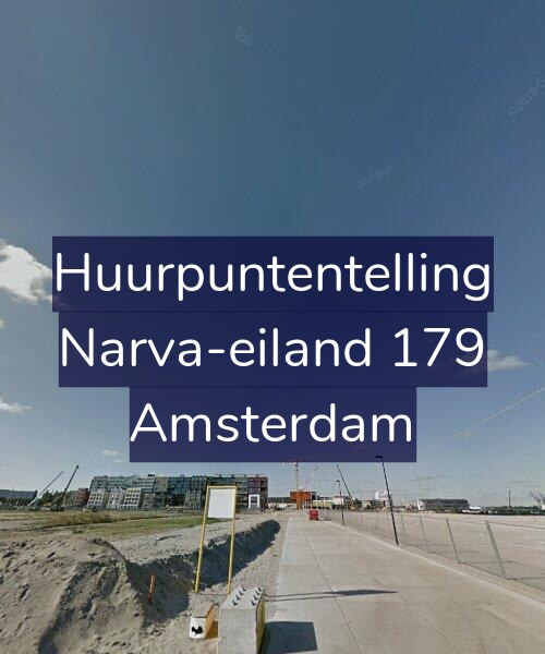Foto gevel Huurpuntentelling voor Narva-eiland 179, Amsterdam