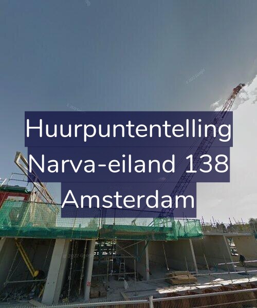 Foto gevel Huurpuntentelling voor Narva-eiland 138, Amsterdam