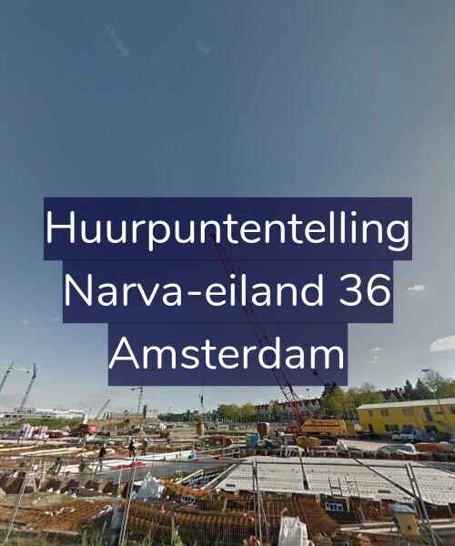 Foto gevel Huurpuntentelling voor Narva-eiland 36, Amsterdam