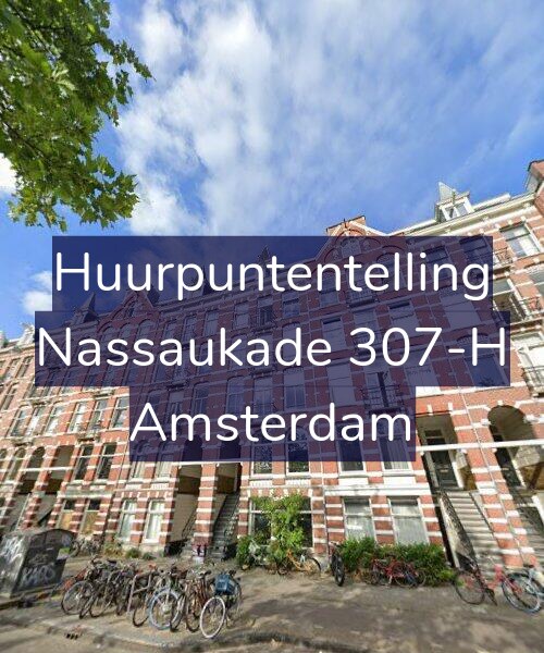 Foto gevel Huurpuntentelling voor Nassaukade 307-H, Amsterdam