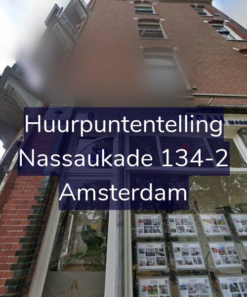 Foto gevel Huurpuntentelling voor Nassaukade 134-2, Amsterdam