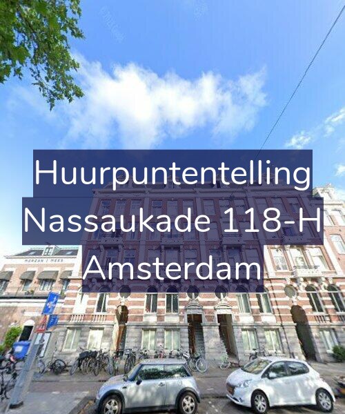 Foto gevel Huurpuntentelling voor Nassaukade 118-H, Amsterdam