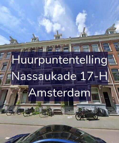 Foto gevel Huurpuntentelling voor Nassaukade 17-H, Amsterdam