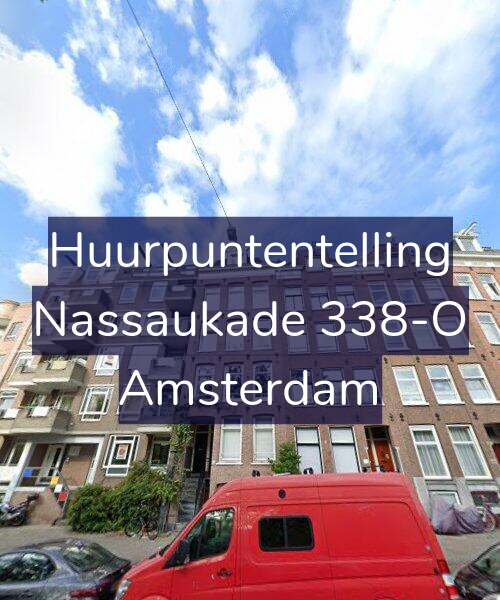 Foto gevel Huurpuntentelling voor Nassaukade 338-O, Amsterdam