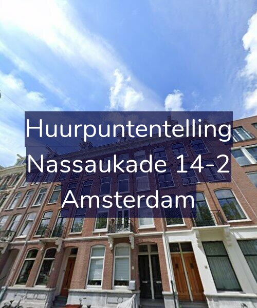 Foto gevel Huurpuntentelling voor Nassaukade 14-2, Amsterdam