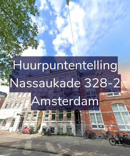 Foto gevel Huurpuntentelling voor Nassaukade 328-2, Amsterdam