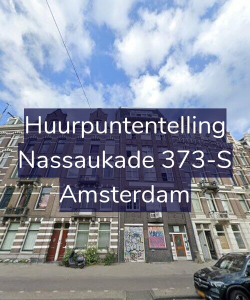 Foto gevel Huurpuntentelling voor Nassaukade 373-S, Amsterdam