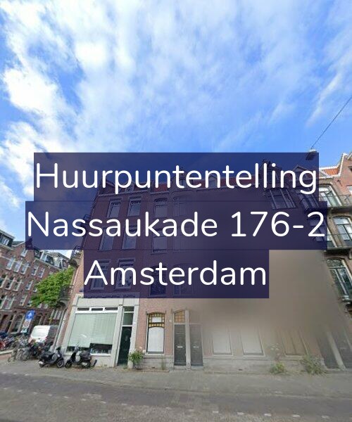 Foto gevel Huurpuntentelling voor Nassaukade 176-2, Amsterdam