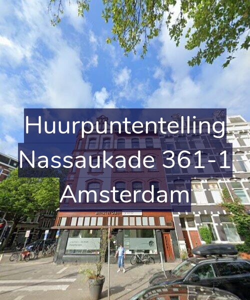 Foto gevel Huurpuntentelling voor Nassaukade 361-1, Amsterdam