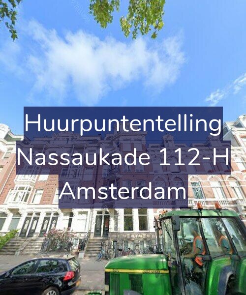 Foto gevel Huurpuntentelling voor Nassaukade 112-H, Amsterdam