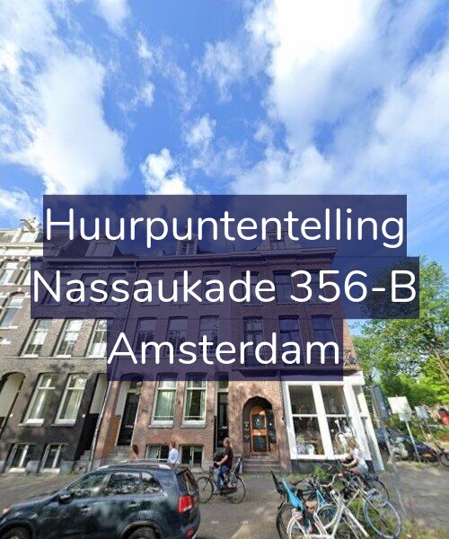 Foto gevel Huurpuntentelling voor Nassaukade 356-B, Amsterdam
