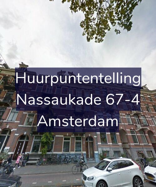 Foto gevel Huurpuntentelling voor Nassaukade 67-4, Amsterdam