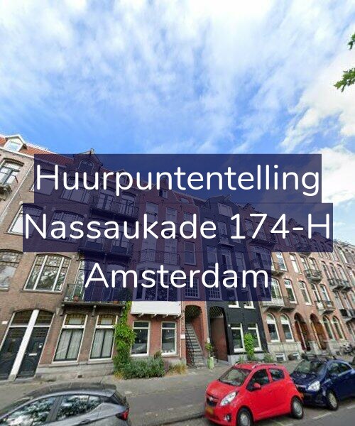 Foto gevel Huurpuntentelling voor Nassaukade 174-H, Amsterdam