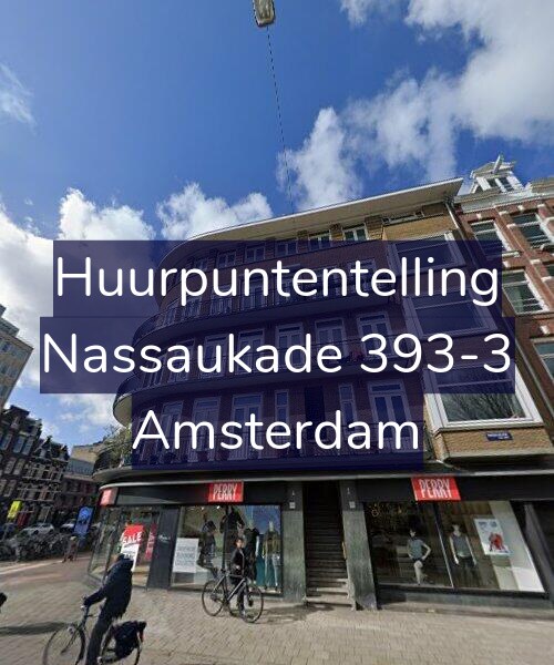 Foto gevel Huurpuntentelling voor Nassaukade 393-3, Amsterdam