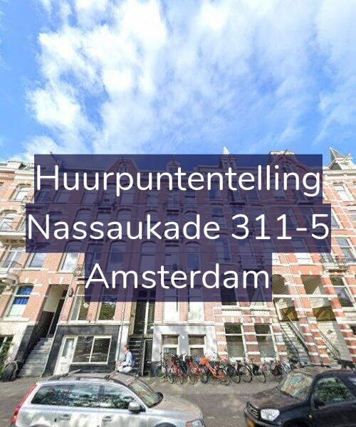 Foto gevel Huurpuntentelling voor Nassaukade 311-5, Amsterdam