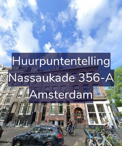 Foto gevel Huurpuntentelling voor Nassaukade 356-A, Amsterdam