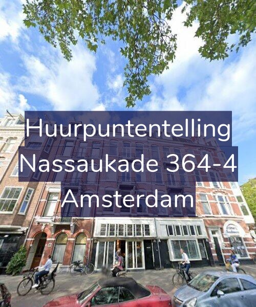 Foto gevel Huurpuntentelling voor Nassaukade 364-4, Amsterdam