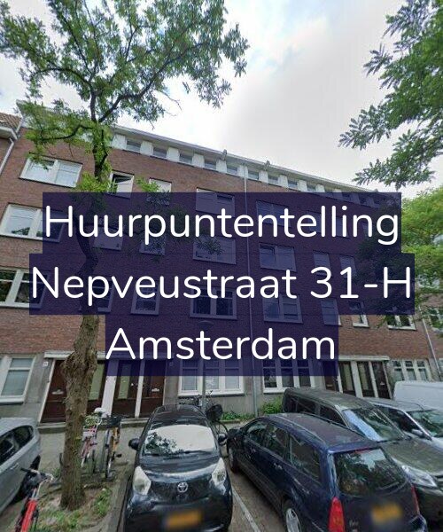 Foto gevel Huurpuntentelling voor Nepveustraat 31-H, Amsterdam