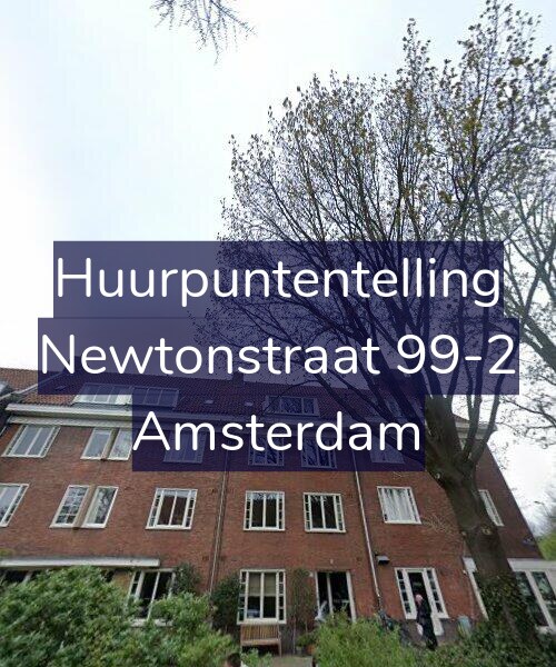 Foto gevel Huurpuntentelling voor Newtonstraat 99-2, Amsterdam