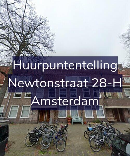 Foto gevel Huurpuntentelling voor Newtonstraat 28-H, Amsterdam