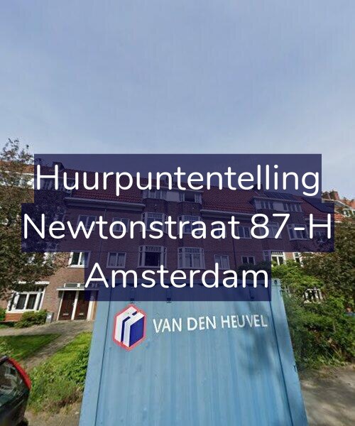 Foto gevel Huurpuntentelling voor Newtonstraat 87-H, Amsterdam