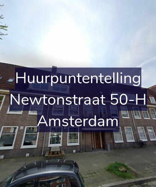 Foto gevel Huurpuntentelling voor Newtonstraat 50-H, Amsterdam