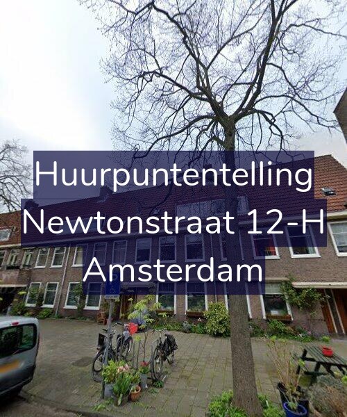 Foto gevel Huurpuntentelling voor Newtonstraat 12-H, Amsterdam