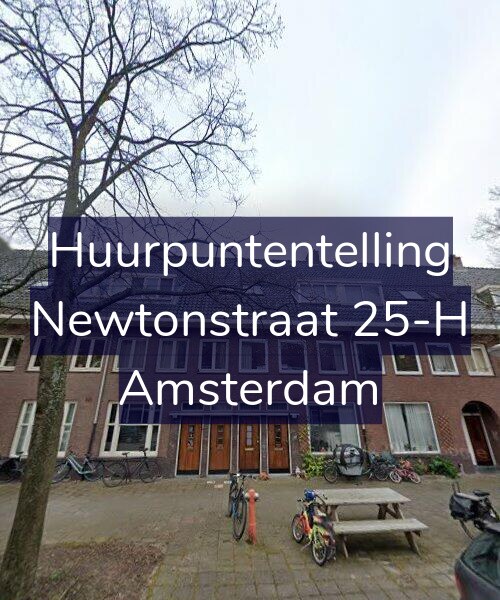 Foto gevel Huurpuntentelling voor Newtonstraat 25-H, Amsterdam