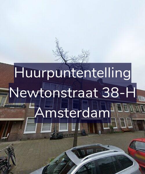 Foto gevel Huurpuntentelling voor Newtonstraat 38-H, Amsterdam