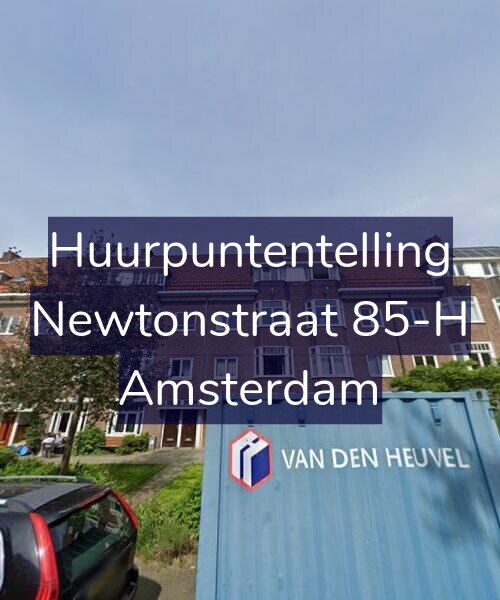 Foto gevel Huurpuntentelling voor Newtonstraat 85-H, Amsterdam