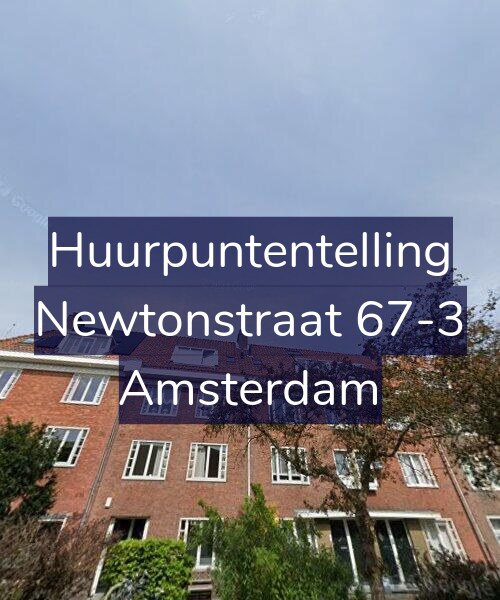 Foto gevel Huurpuntentelling voor Newtonstraat 67-3, Amsterdam