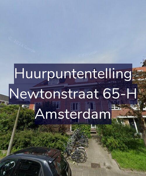 Foto gevel Huurpuntentelling voor Newtonstraat 65-H, Amsterdam