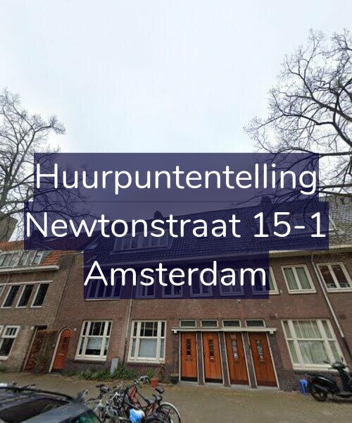 Foto gevel Huurpuntentelling voor Newtonstraat 15-1, Amsterdam