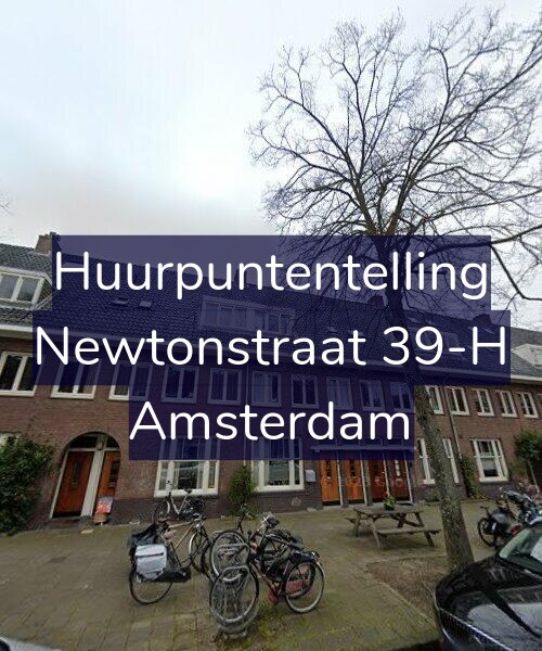 Foto gevel Huurpuntentelling voor Newtonstraat 39-H, Amsterdam