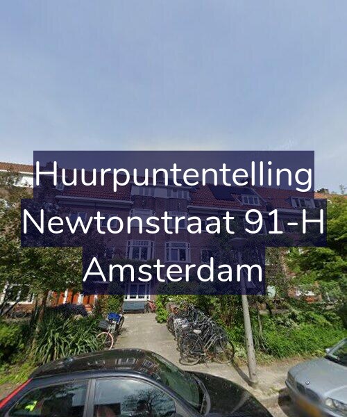Foto gevel Huurpuntentelling voor Newtonstraat 91-H, Amsterdam