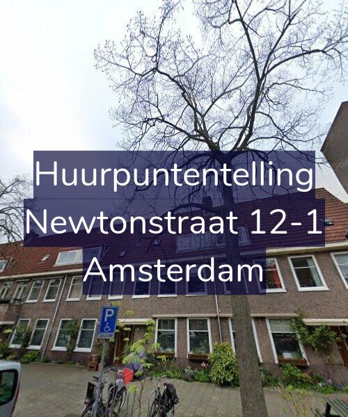 Foto gevel Huurpuntentelling voor Newtonstraat 12-1, Amsterdam
