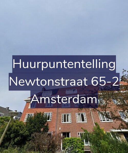 Foto gevel Huurpuntentelling voor Newtonstraat 65-2, Amsterdam