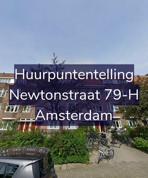 Foto gevel Huurpuntentelling voor Newtonstraat 79-H, Amsterdam