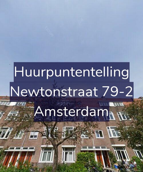 Foto gevel Huurpuntentelling voor Newtonstraat 79-2, Amsterdam