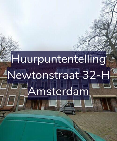 Foto gevel Huurpuntentelling voor Newtonstraat 32-H, Amsterdam
