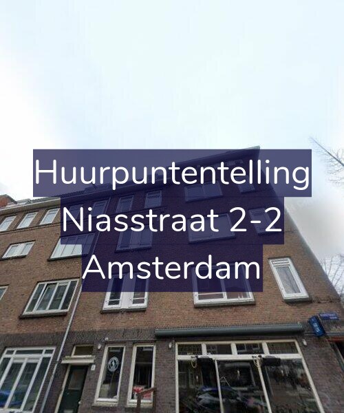 Foto gevel Huurpuntentelling voor Niasstraat 2-2, Amsterdam