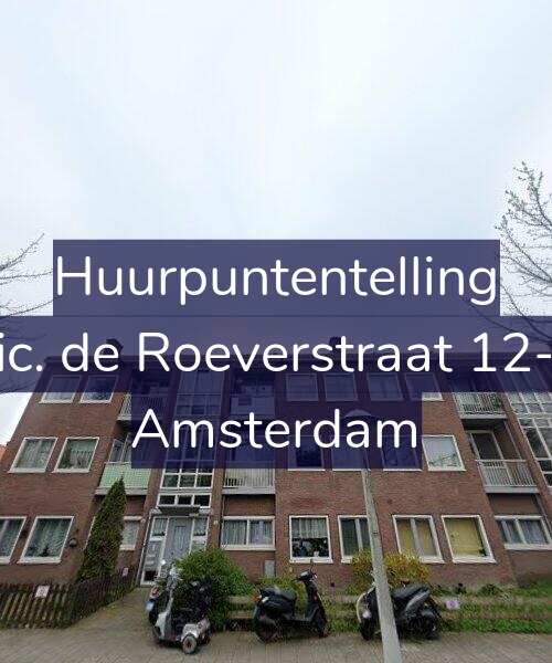 Foto gevel Huurpuntentelling voor Nic. de Roeverstraat 12-H, Amsterdam